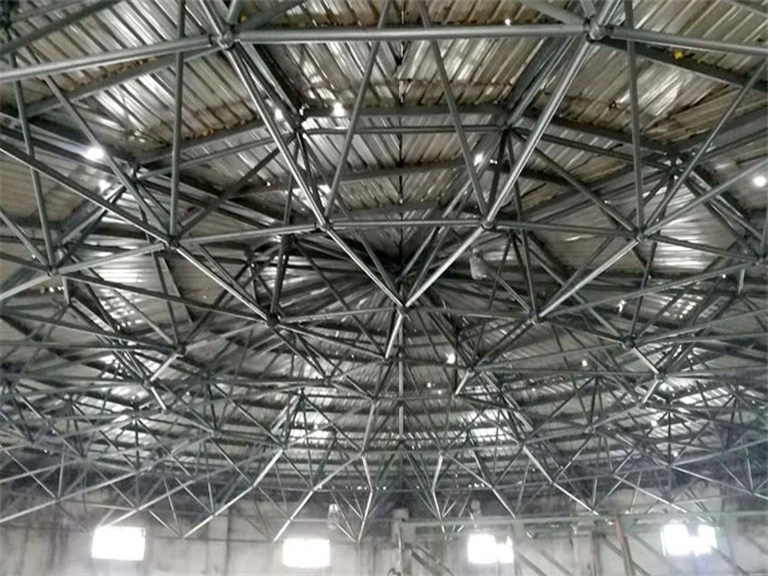 咸阳洗煤厂蓄水池网架